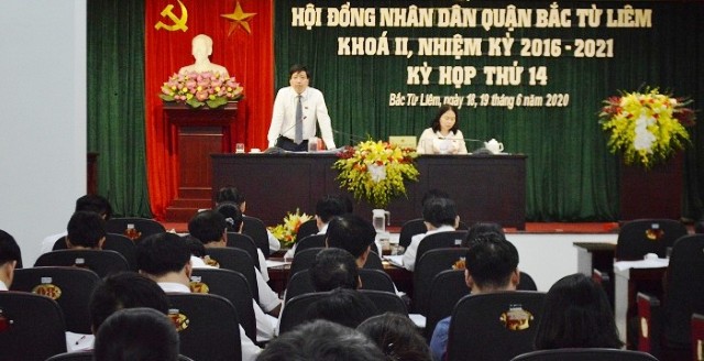 HĐND quận Bắc Từ Liêm tổ chức Kỳ họp thứ 14